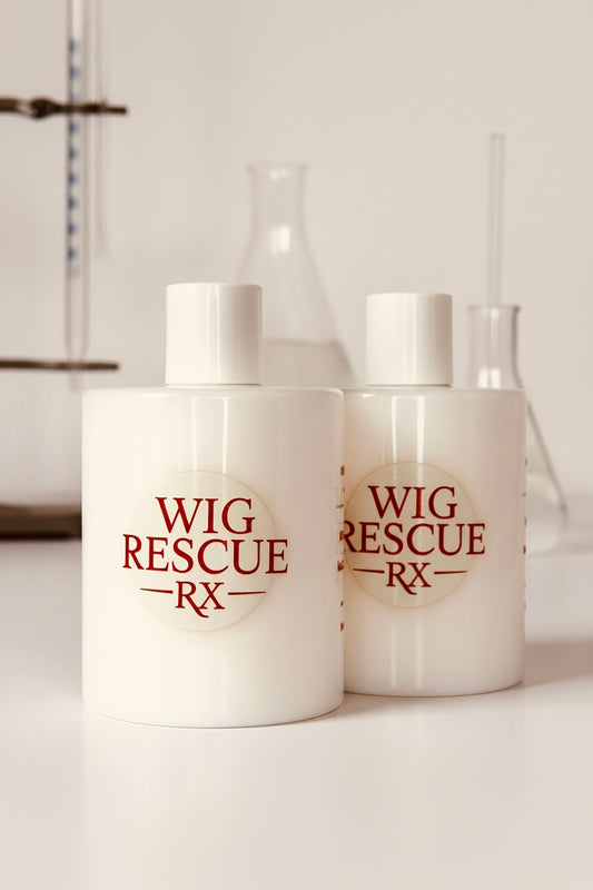 Wig Rescue RX – Luxury Anti-Frizz & Detangling Renewal Soak (2-Pack, 300ml each)